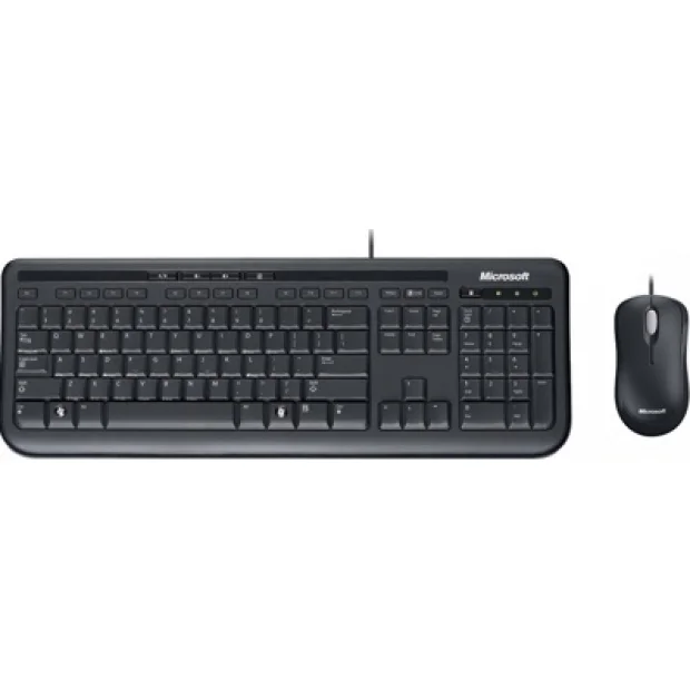 Комплект клавиатура + мышь Microsoft Wired Keyboard Desktop 600 (APB-00011)